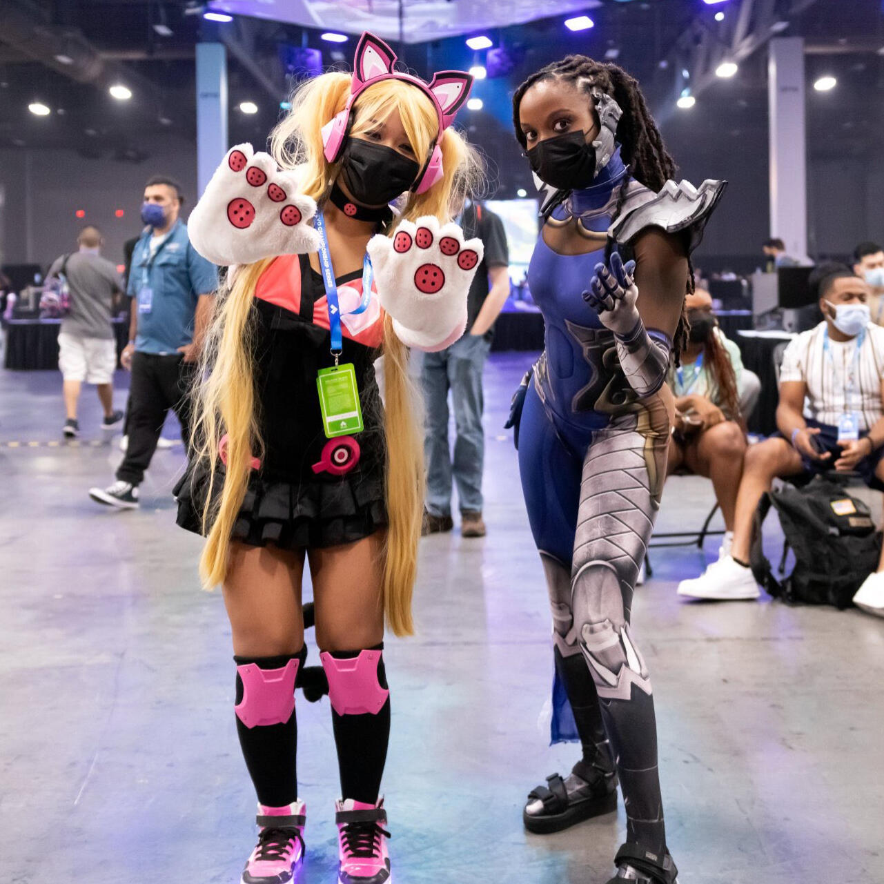 at EVO 2022 as Lucky Chloe [Tekken 7]