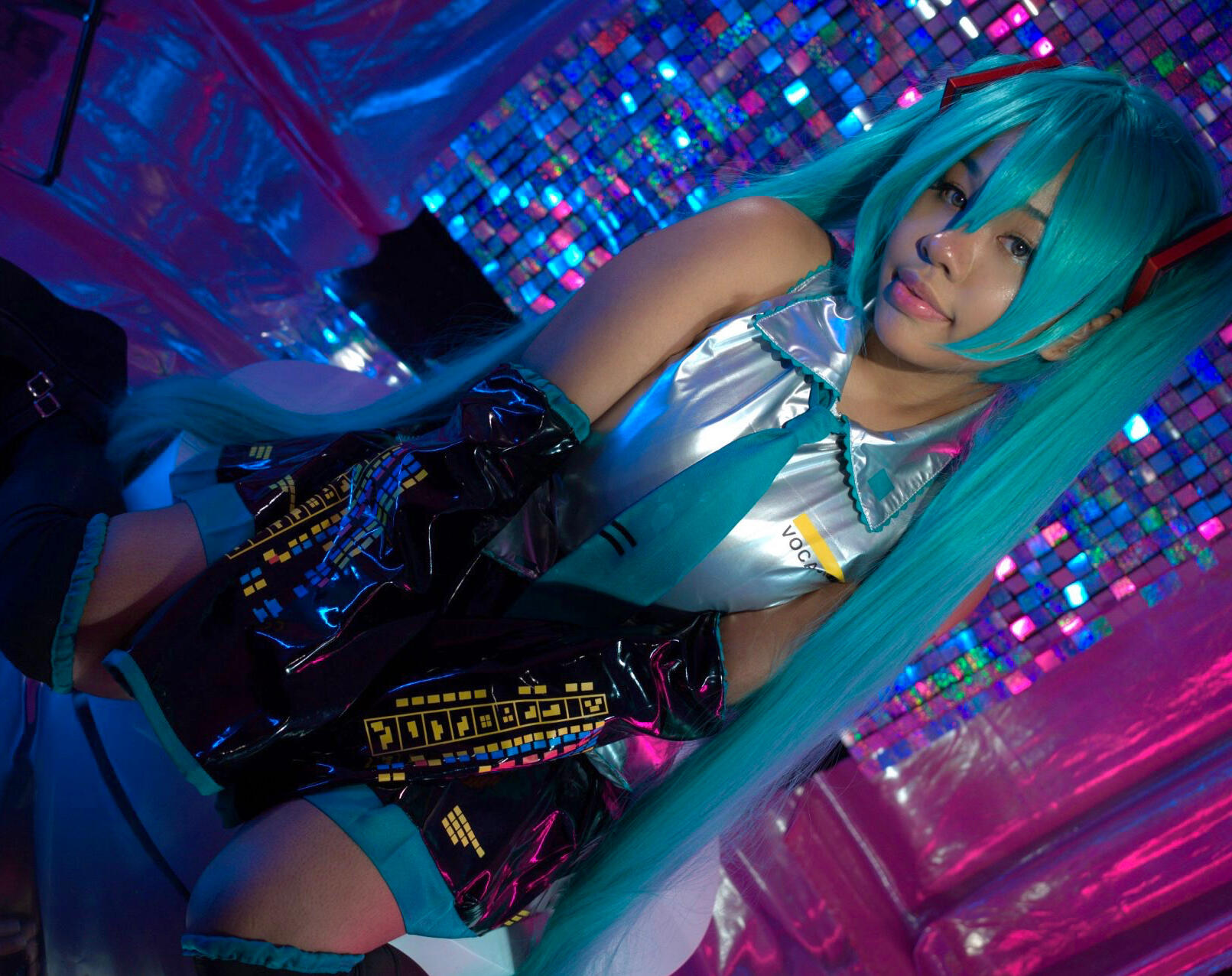 as Hatsune Miku [vocaloid]